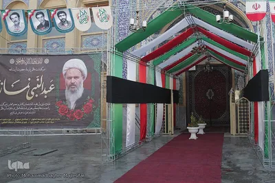 مراسم ارتحال آیت‌الله عبدالنبی نمازی در اصفهان