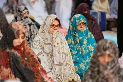 مراسم معنوی اعتکاف در مسجد امام خمینی(ره) تبریز
