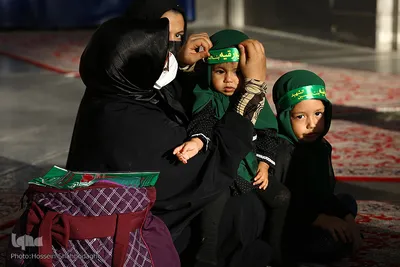 Trauerzeremonien zum Gedenken an Ruqayya bint al Hussein (s.a.)