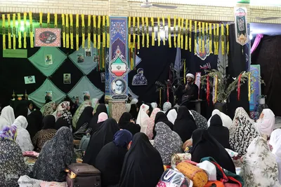 اعتکاف سه روزه بانوان مسجد حضرت ابوالفضل (ع) شیراز