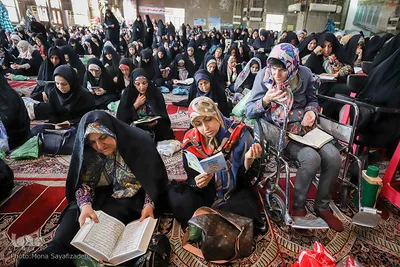 مراسم دعای عرفه در مصلی امام خمینی (ره) اهواز