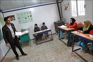 ارائه آموزش‌های قرآن مؤسسه سیدالشهداء(ع) تبریز در کانکس
