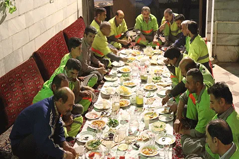 «با رهروان سحر» و سومین میزبانی از پاکبانان