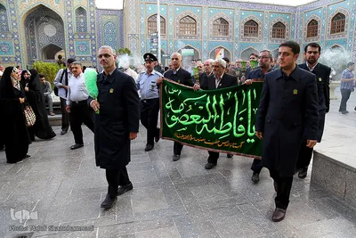 آیین افتتاحیه بزرگداشت دهه کرامت استان تهران