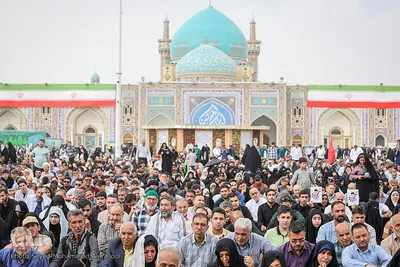 مراسم دعای عرفه در حرم مطهر رضوی
مراسم پر فیض