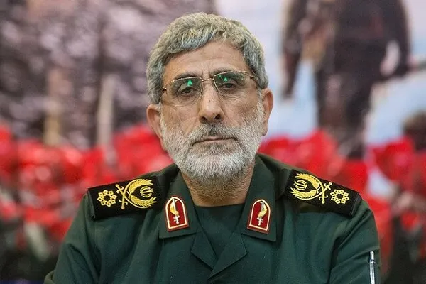 حضور سردار قاآنی در مجلس به مناسبت نخستین سالگرد شهادت سردار سلیمانی