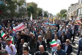 راهپیمایی مردم ایران به شکرانه حماسه‌ مقاومت
