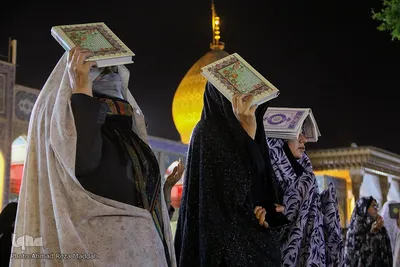قرار بندگی؛ احیای شب ۲۳ رمضان درحرم مطهر حضرت احمدبن موسی، شاهچراغ