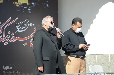 مراسم تشییع پیکر فخرالذاکرین حاج فیروز زیرک کار در تبریز