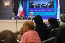 نشست خبری ریاست دانشگاه تهران با خبرنگاران