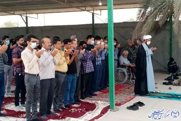 برگزاری نماز عید سعید فطر در عالی‌حسینی