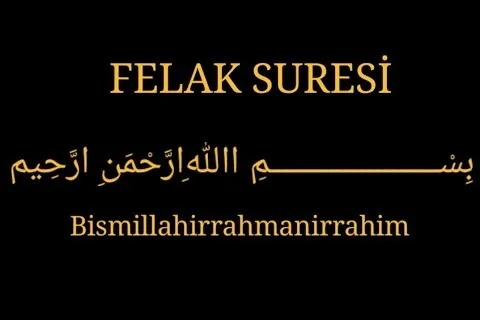 Allah’ın yarattıklarının şerrinden Allah’a sığınma