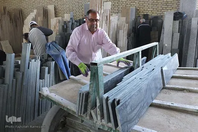 کارخانه فرآوری سنگ ویژه عتبات و عالیات در بیرجند
