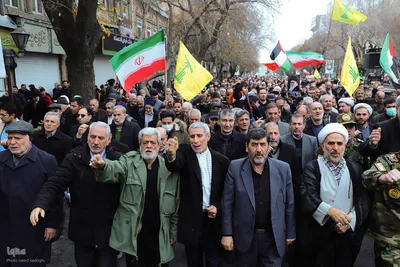 راهپیمایی مردم تبریز در محکومیت جنایت تروریستی کرمان‎