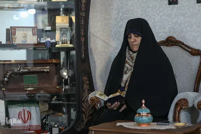 برپایی محفل بانوان فعال قرآنی در خانه شهید حاجی‌زاده