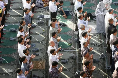 نماز عید سعید فطر در حرم حضرت معصومه(س)