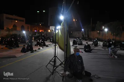مراسم احیاء شب نوزدهم رمضان - هنرستان دخترانه فامیلی سمنان