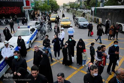 اجتماع دسته عزاداران علوی در مشهد
