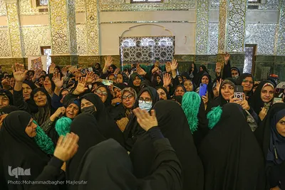 آیین بازگشایی ضریح حرم حضرت زینب خواهر امام رضا (ع)