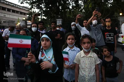 جشن خیابانی دهه کرامت در تهران