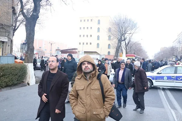 حضور جهادگران دانشگاهی آذربایجان شرقی در راهپیمایی محکومیت اغتشاشگران