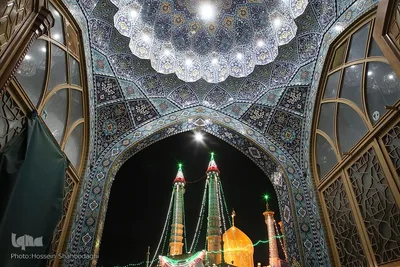 آستان بانوی کرامت، حضرت معصومه (س) در شب میلاد رسول اکرم (ص)