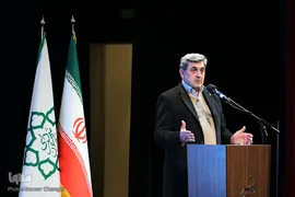 پیروز حناچی شهردار تهران در جشن آغاز پایش سلامت کارکنان شهرداری تهران