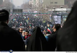 راهپیمایی یوم الله ۲۲ بهمن در تهران 
