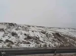 بارش برف در محورهای مواصلاتی شهرستان اهر