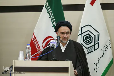 حجت‌الاسلام والمسلمین سیدمهدی خاموشی، نماینده ولی فقیه و رئیس سازمان اوقاف و امور خیریه در مراسم تجلیل از رسانه‌ها، خبرنگاران برتر و دستگاه‌های مشارکت‌کننده در مسابقات بین‌المللی قرآن