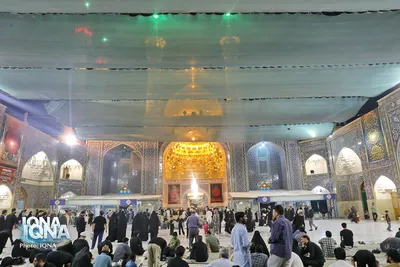 شب رحلت نبی مکرم اسلام(ص) در حرم بانوی کرامت