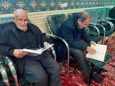 محفل جزء خوانی قرآن کریم در اهر