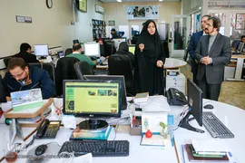 بازدید بهرام قاسمی سخنگوی وزارت خارجه از ایکنا