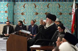 دیدار شرکت کنندگان در مسابقات بین‌المللی قرآن با رهبر معظم انقلاب