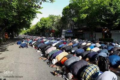 نماز عید سعید فطر در تبریز‎‎