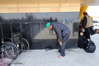 خروج اتباع خارجه از مرز بین‌المللی شلمچه
