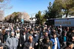 آیین تشییع پیکر آیت‌الله مستجابی در اصفهان