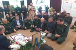 اولین سالگرد شهادت سردار حمایت همایون در شهرستان گرمی