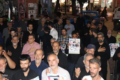 تجمع مردم انقلابی ملایر در محکومیت جنایت رژیم خبیث صهیونیستی‎