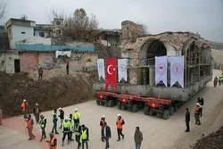 Historic Turkish Mosque Relocated  