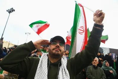 تحویل سال نو در میدان انقلاب تهران