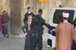 Sionistlər beş fələstinli qızı həbs etdilər