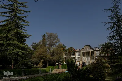 مسافران نوروزی در باغ ارم شیراز