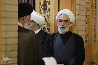 مجلس ترحیم آیت الله فیاض و گرامیداشت شهدای جنگ ۱۲ روزه در حرم بانوی کرامت