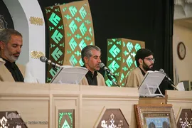 جزء خوانی بیستمین روز ماه مبارک رمضان در حرم شاهچراغ (ع)