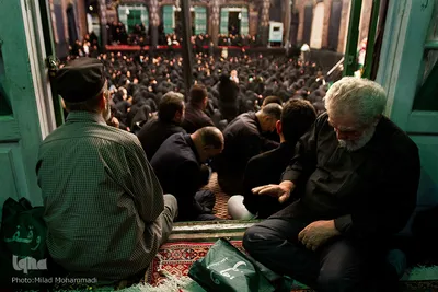 عزاداری دهه اول محرم در حسینیه سادات اخوی