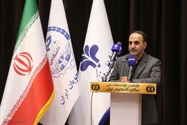 عبدالحسین کلانتری معاون فرهنگی و اجتماعی وزارت علوم در افتتاحیه مسابقات ملی مناظره دانشجویان