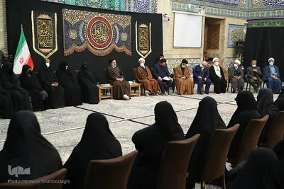 دیدار رئیس جمهور با خانواده شهدای دفاع مقدس و مدافع حرم