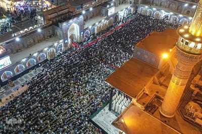 مراسم احیای شب ۲۳ رمضان در آستان مقدس کاظمیه (ع)
