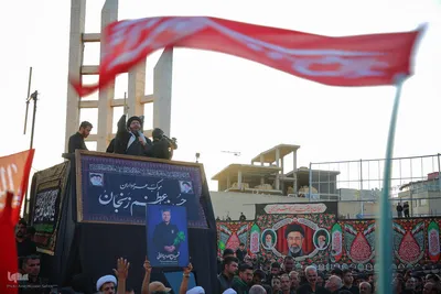 مراسم عزاداری «یوم العباس»در زنجان